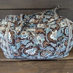 Floral Patterned Duffel Bag